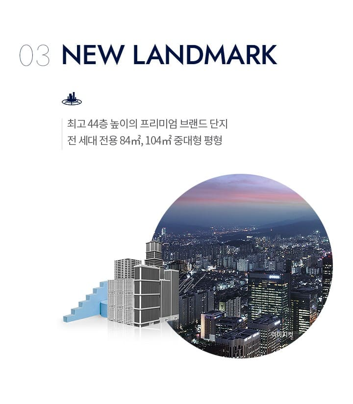 오산 세교2지구 M1블록 주상복합의 희소가치를 지닌 더샵 아크시티